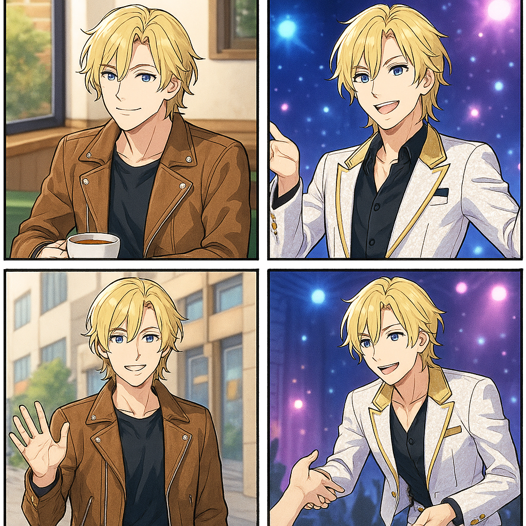 イケメンアイドルの1日