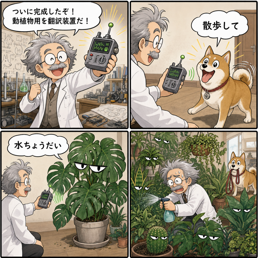 主従逆転