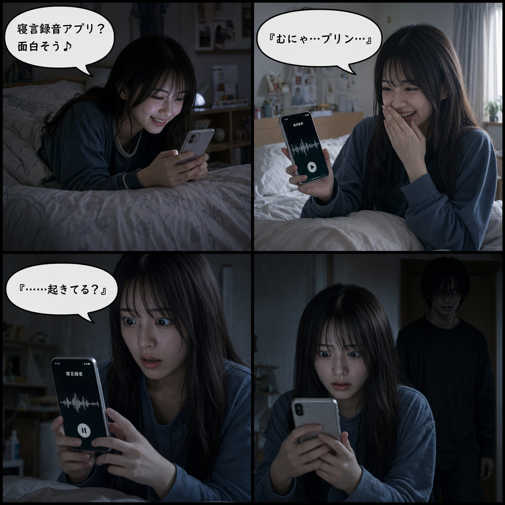 寝言録音アプリ