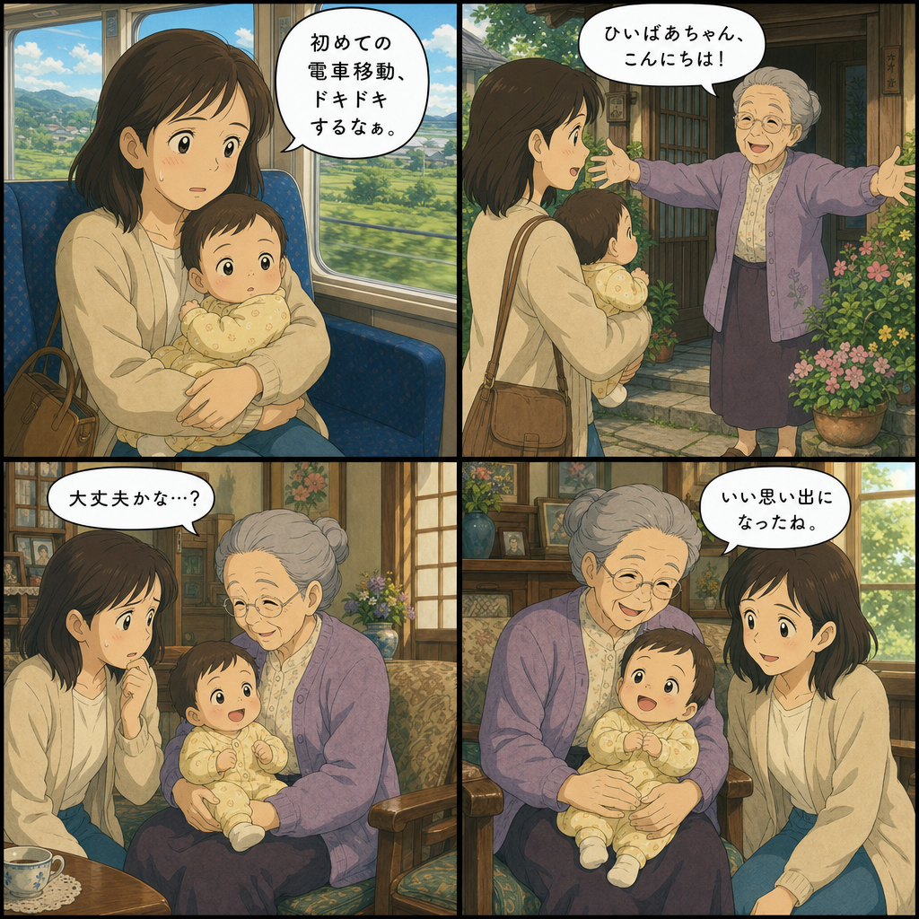 初めてのひいばあちゃん