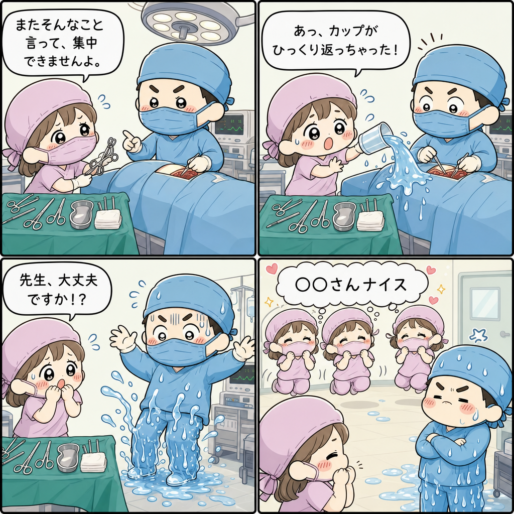 オペ中に、、、